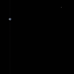 OSIRIS-REx MapCam Color Image Earth and Moon