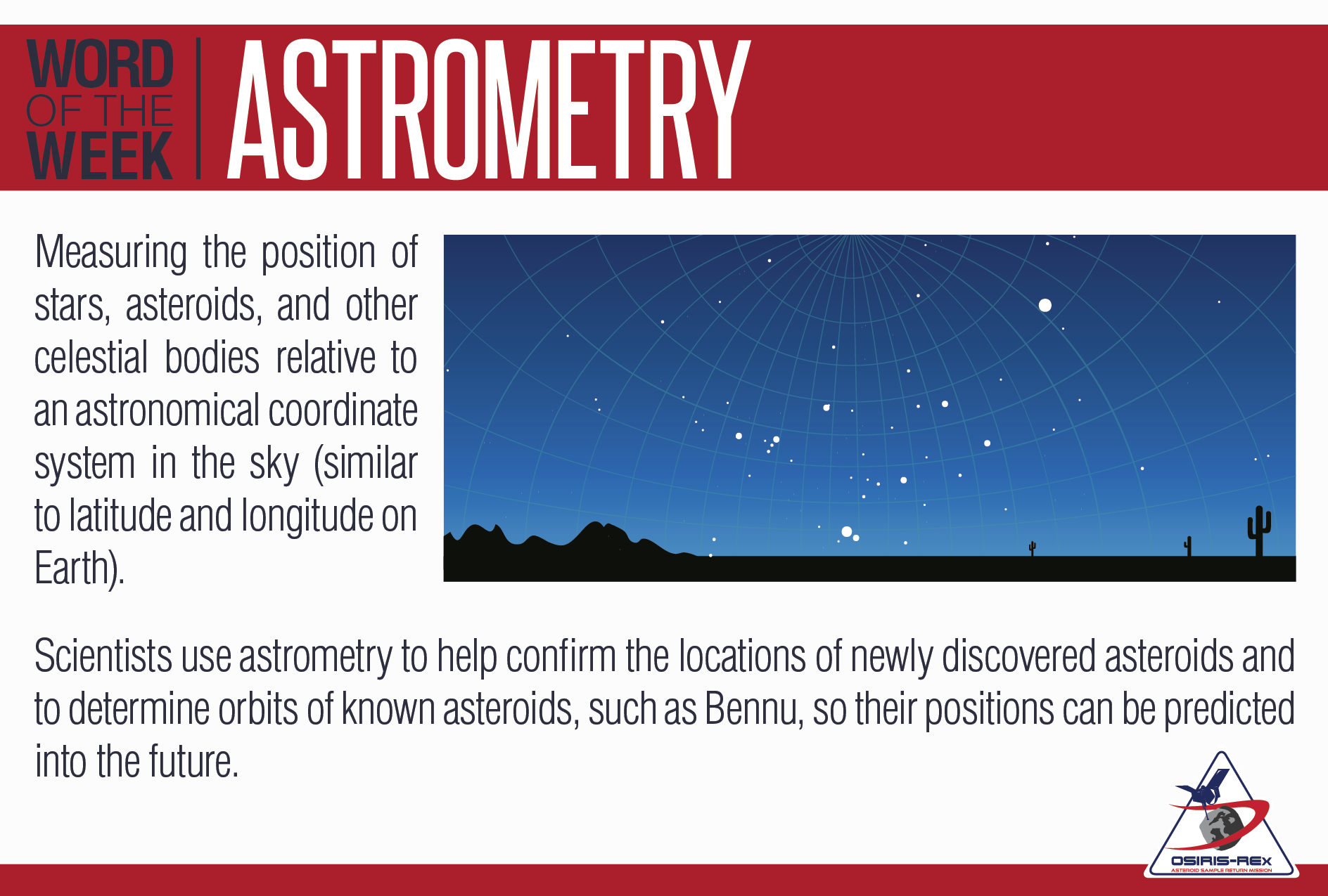 Definition and Illustration of Astrometry